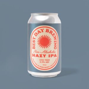 Best Day Hazy IPA Non Alcoholic Craft Beer