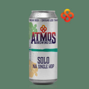 Can of Solo Non-Alcoholic Single Hop IPA by Atmos Brewing Company and NA Beer Club