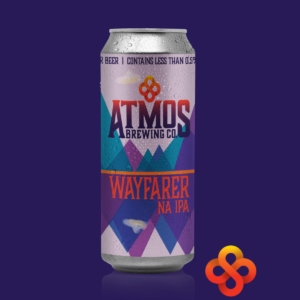 Can of Wayfarer Non-Alcoholic IPA by Atmos Brewing Company and NA Beer Club