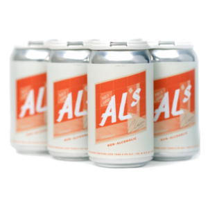 6-Pack of AL's Classic Non-Alcoholic Pilsner Beer