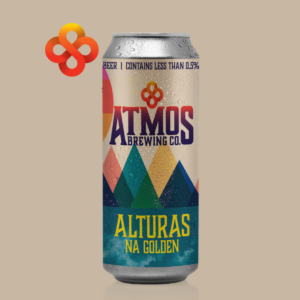 Can of Alturas Non-Alcoholic Golden Ale by Atmos Brewing Company and NA Beer Club
