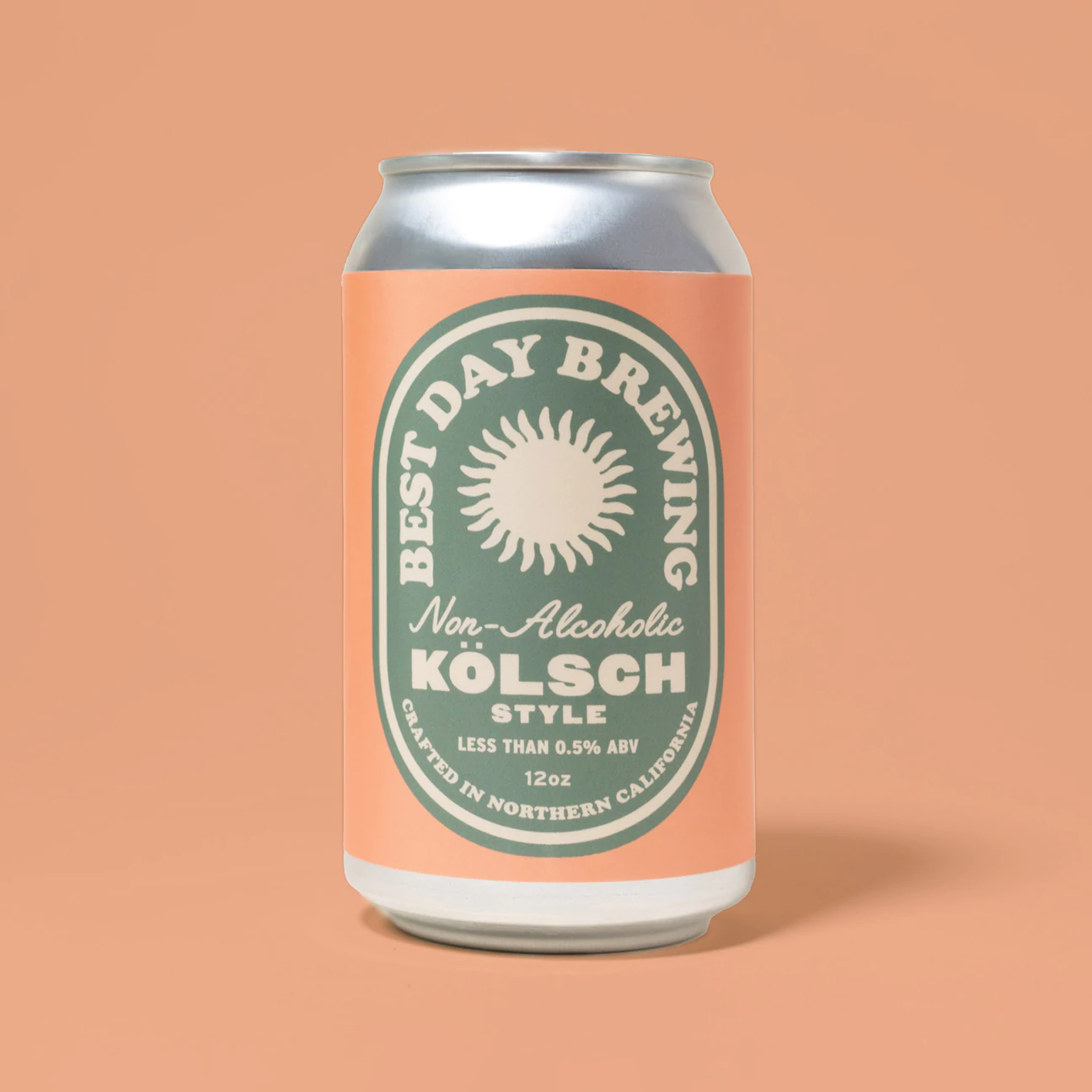 Can of Kolsch Non Alcoholic Beer by Best Day Brewing