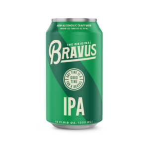 Bravus IPA non alcoholic beer