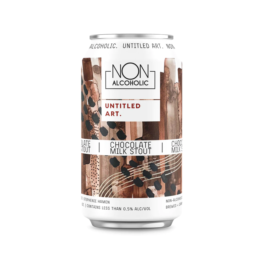Chocolate Milk Stout by Untitled Art Non Alcoholic Beer