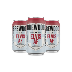 Elvis AF NA beer by Brewdog