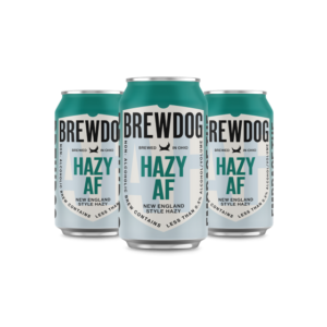 Hazy AF IPA Non Alcoholic Beer by Brewdog