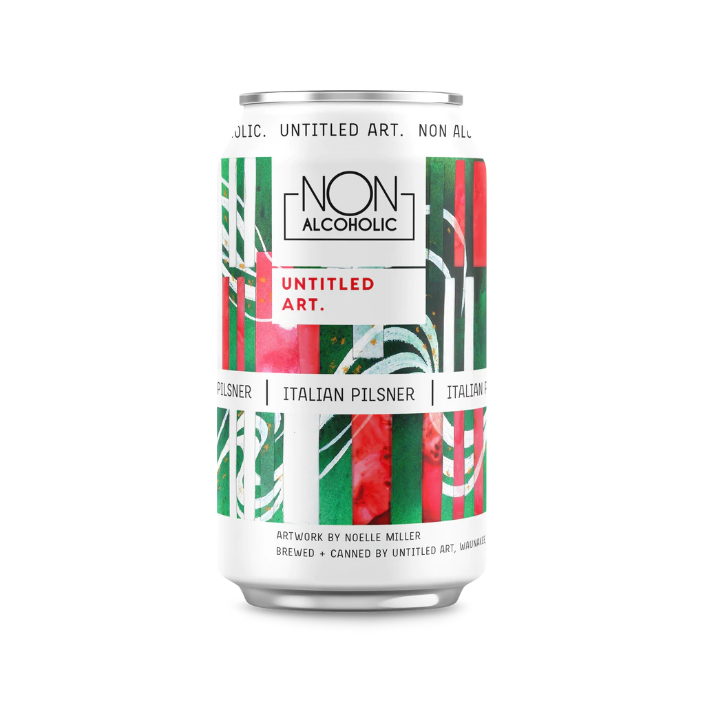 Italian Pilsner Non Alcoholic Beer by Untitled Art