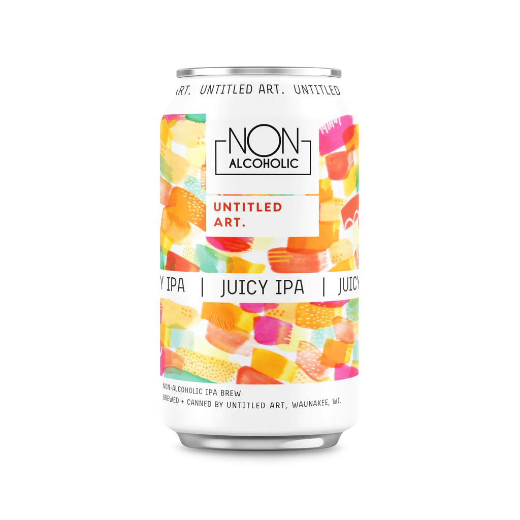 Juicy IPA Non Alcoholic Beer by Untitled Art