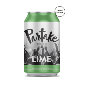 Partake Brewing Lime Non Alcoholic beer