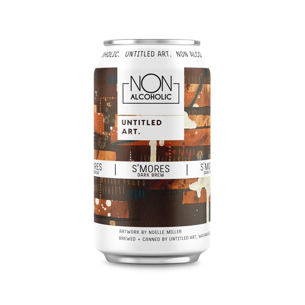S'mores Dark Brew Non Alcoholic Beer by Untitled Art