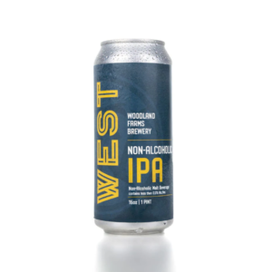 West Non Alcoholic IPA by Woodland Farms Brewing