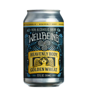 heavenly body non alcoholic golden wheat beer by wellbeing