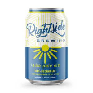 India Pale Ale Non Alcoholic Beer by Rightside Brewing