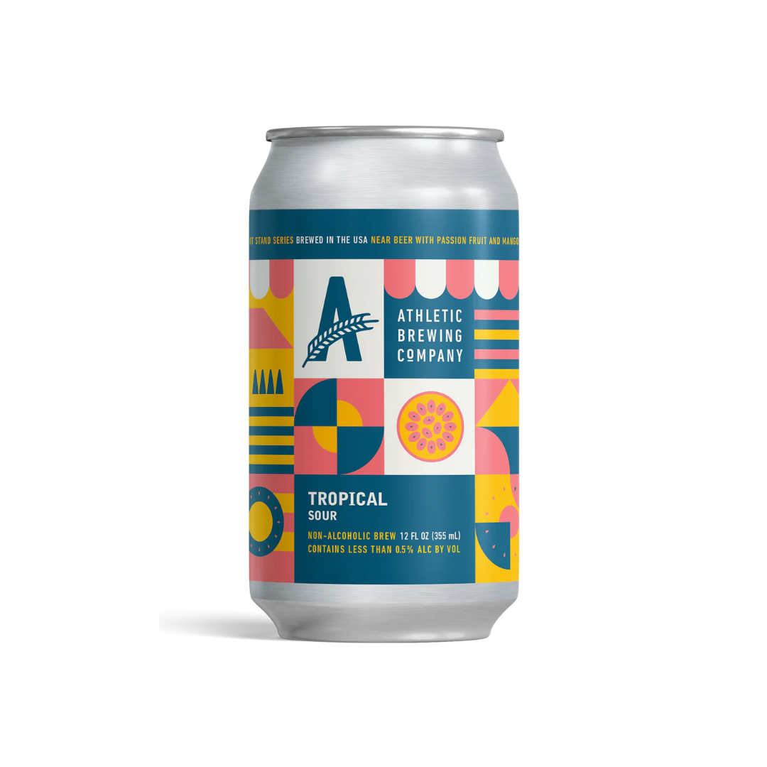 tropical sour by athletic brewing sour na beer