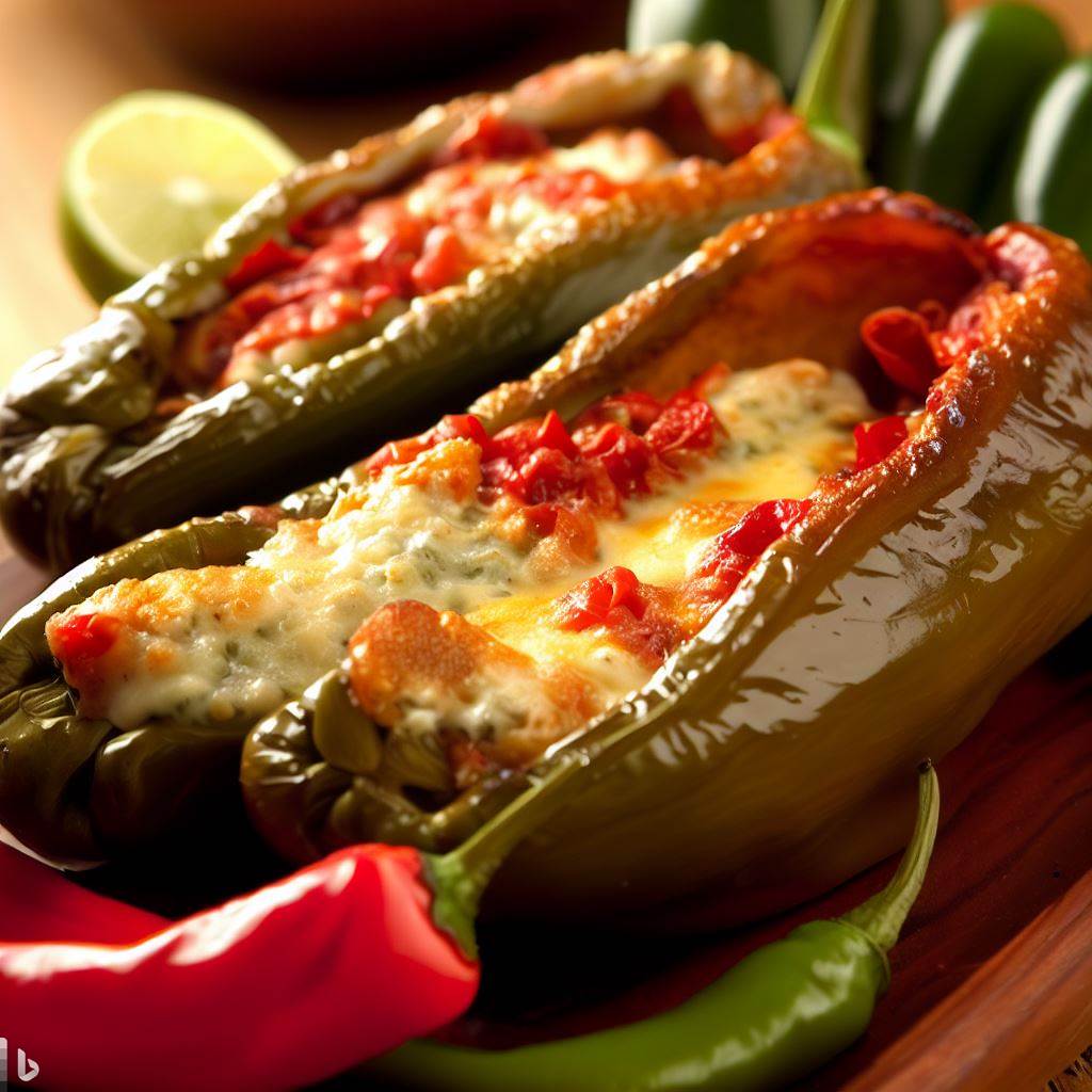 Chiles Rellenos to pair with NA cervezas