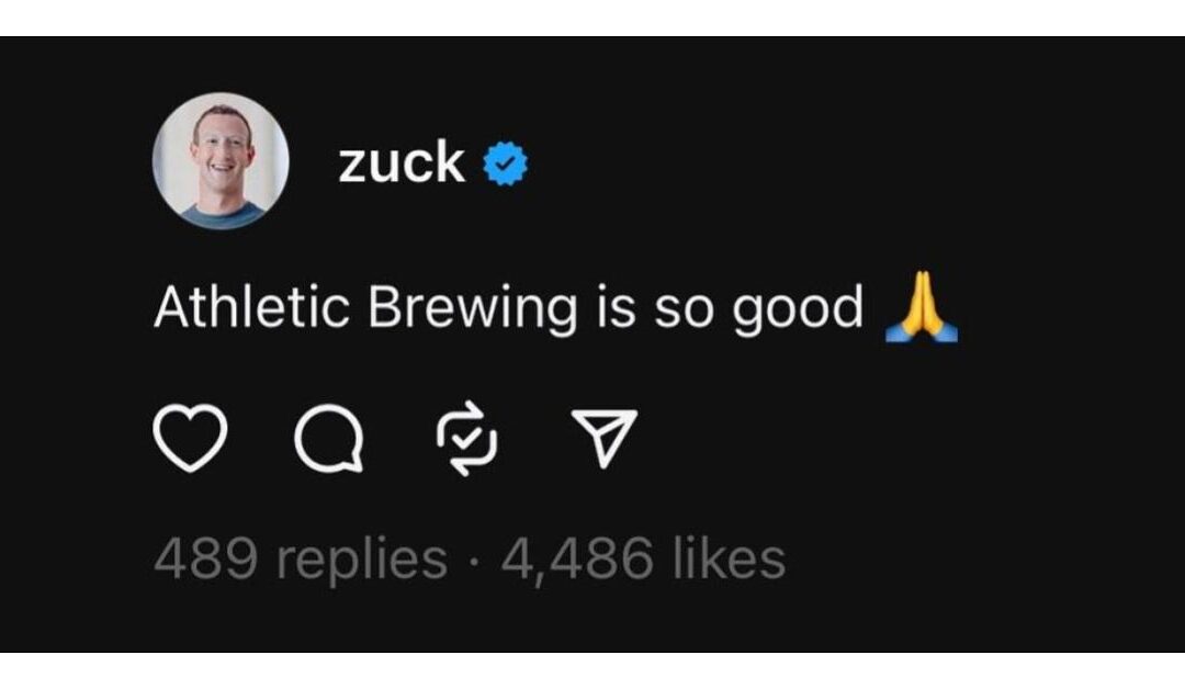 Mark Zuckerberg: Famous Fans of Non-Alcoholic Beer