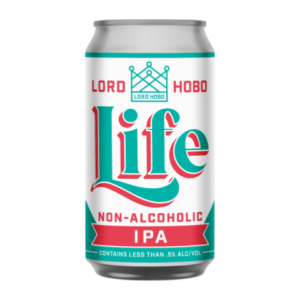 Can of Lord Hobo Life Non-Alcoholic IPA