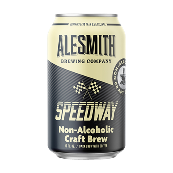 can of non alcoholic speedway by alesmith brewing