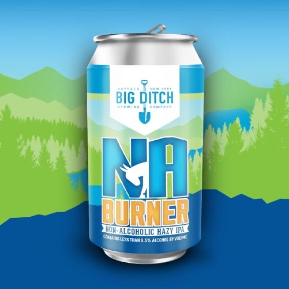 can of NA burner by big ditch brewing