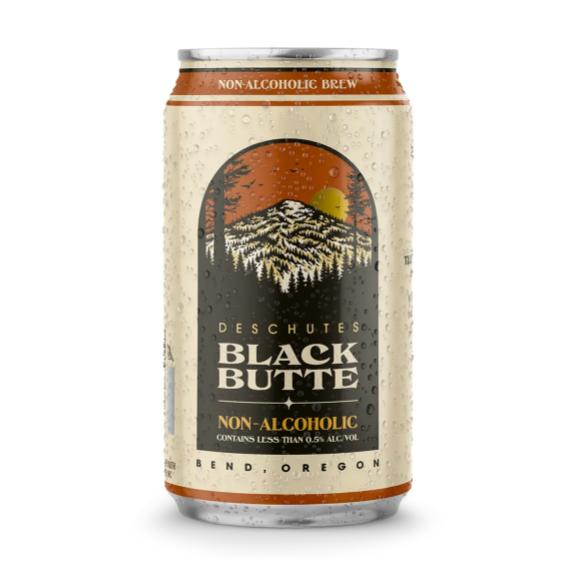 can of black butte non-alcoholic by deschutes brewing