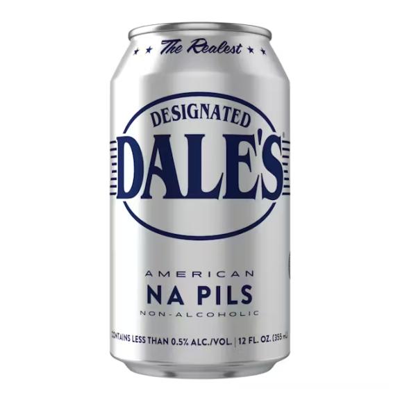 can of designated dale's pale ale non-alcoholic beer