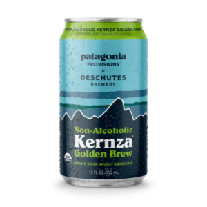 can of non-alcoholic kernza golden brew by deschutes and patagonia provisions