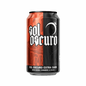 can of sol oscuro non-alcoholic dark beer by go brewing