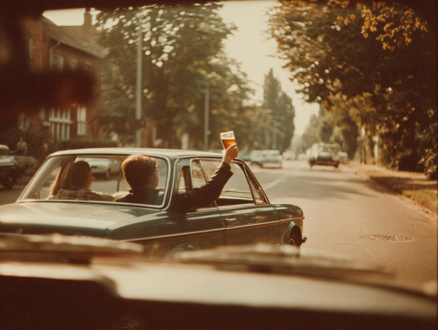 Autofahrerbier non alcoholic beer for drivers in 1970s germany