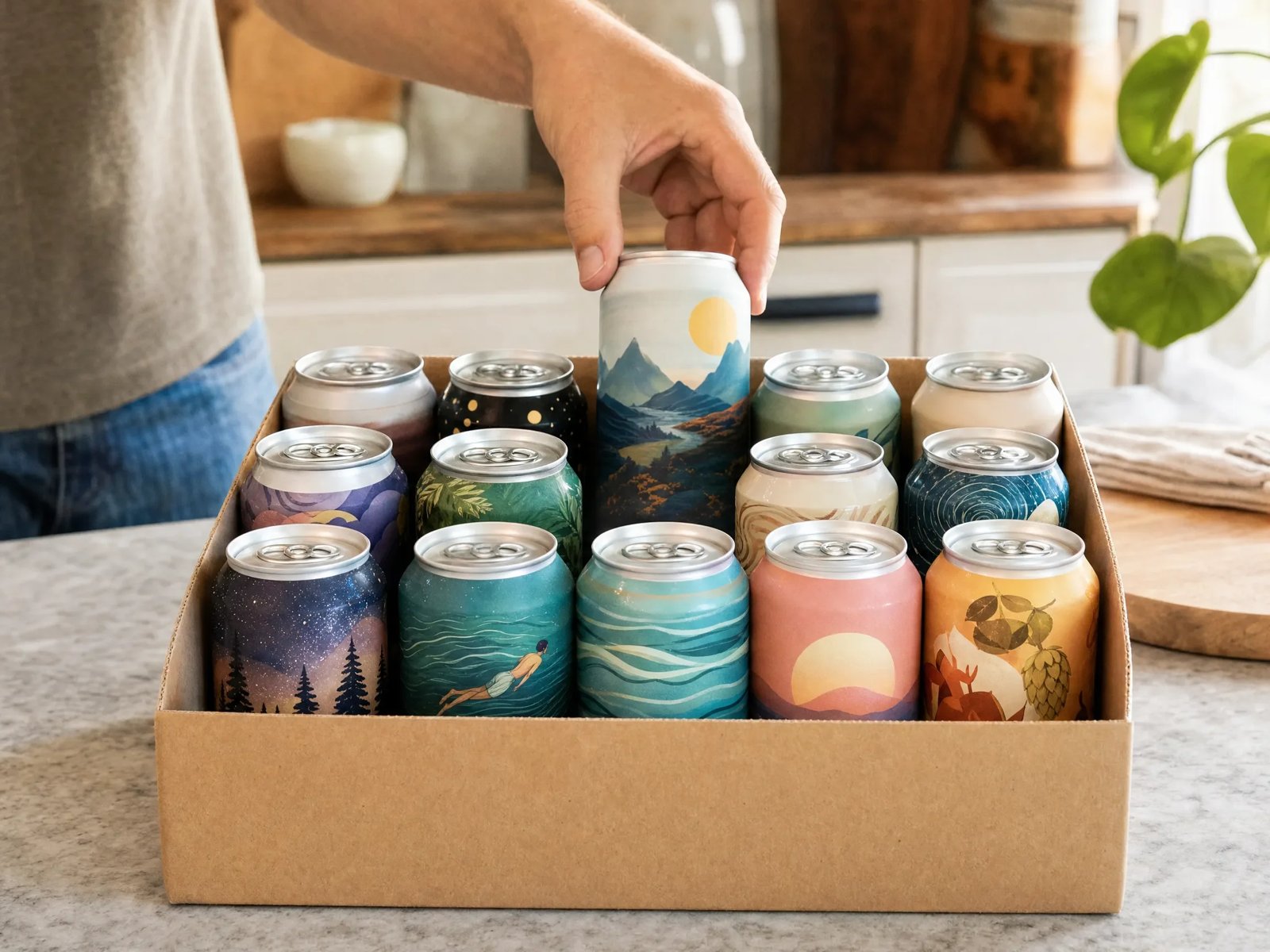 Building a custom 12-pack of non-alcoholic craft beers from the NA Beer Market